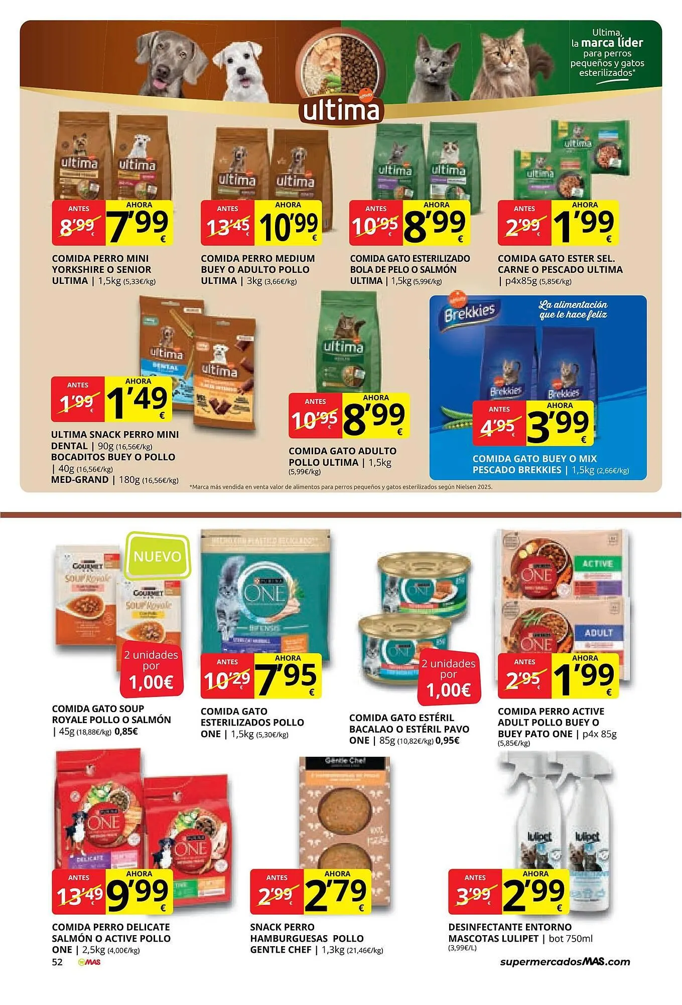 Catálogo de Folleto Supermercados MAS 3 de marzo al 26 de marzo 2026 - Página 52