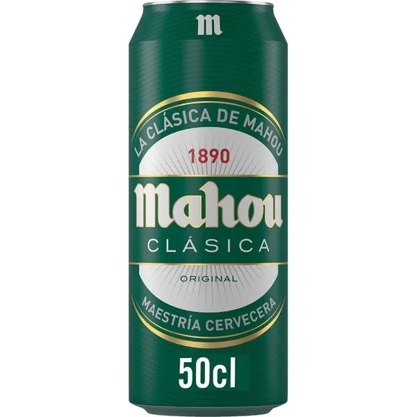 CLÁSICA CERVEZA LATA 50CL