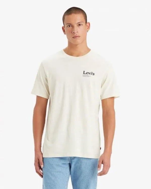 Camisetas Manga corta Hombre Beige 22491 1493 GRAPHIC CREWNECK TEE