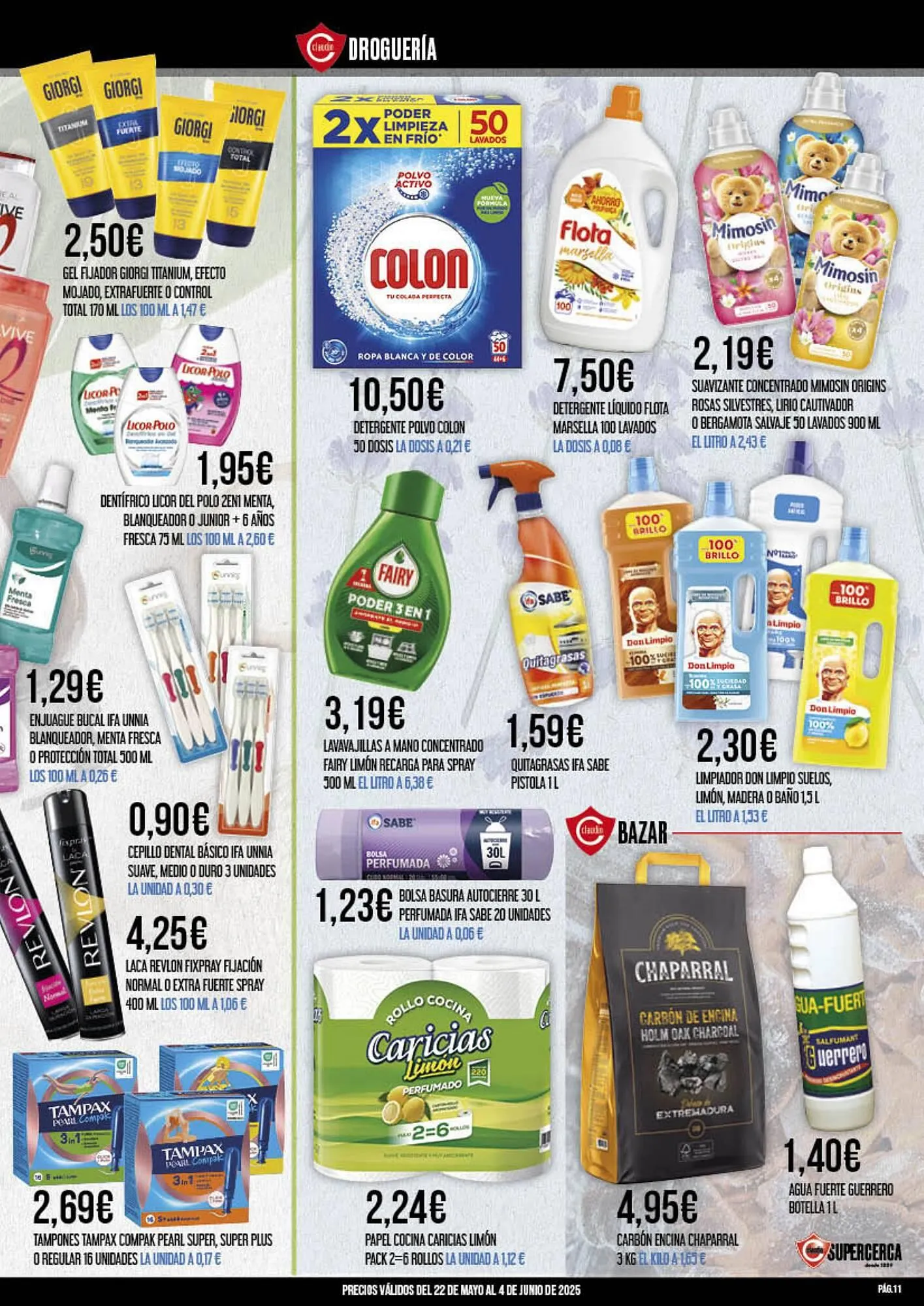 Catálogo de Folleto Claudio 22 de mayo al 4 de junio 2025 - Página 11