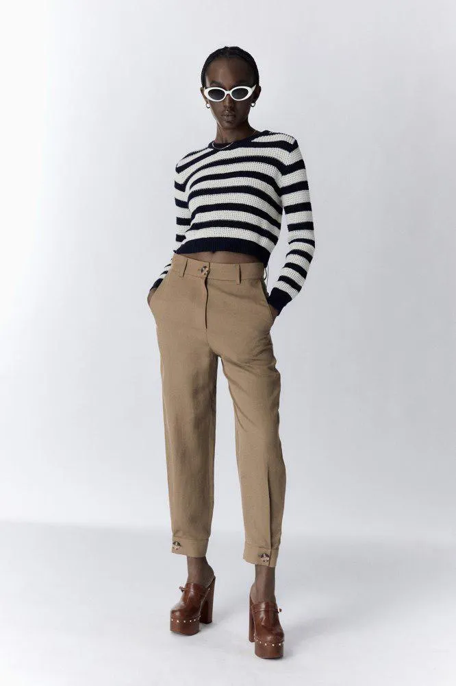 Pantalón fluido puño