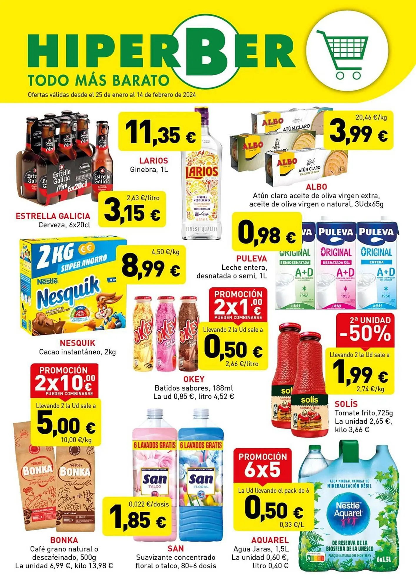 Catálogo de Folleto Hiperber 25 de enero al 14 de febrero 2024 - Página 