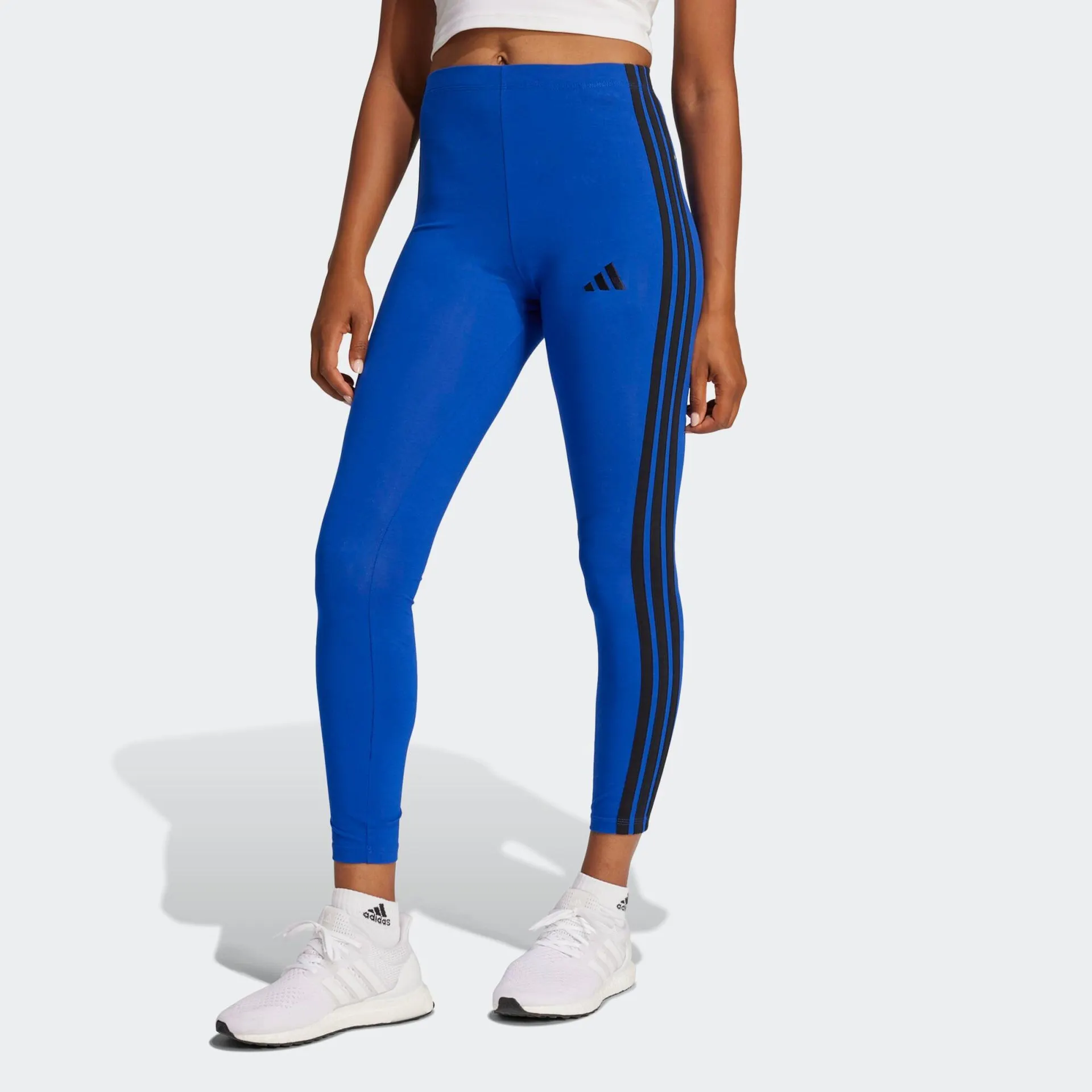 Leggings Fitness Mujer Azul Real Algodón