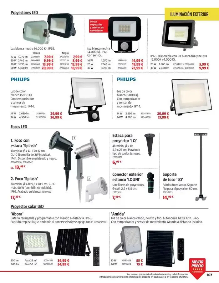 Catálogo de Bauhaus Verano 1 de junio al 31 de agosto 2025 - Página 107