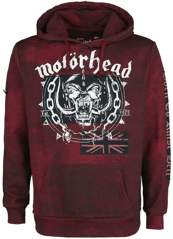 "EMP Signature Collection" Sudadera con capucha Burdeos de Motörhead