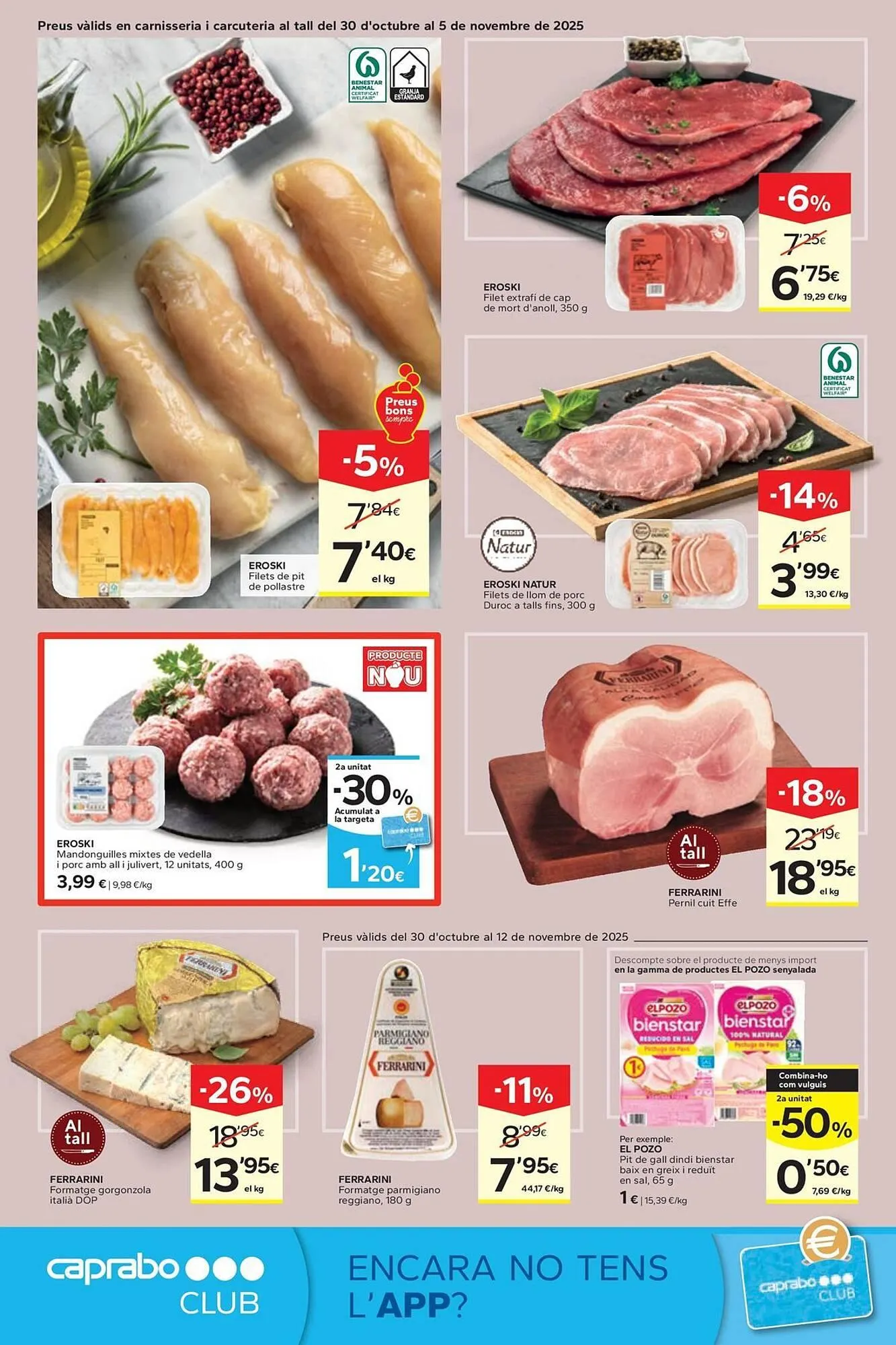 Catálogo de Catálogo Caprabo 30 de octubre al 12 de noviembre 2025 - Página 6