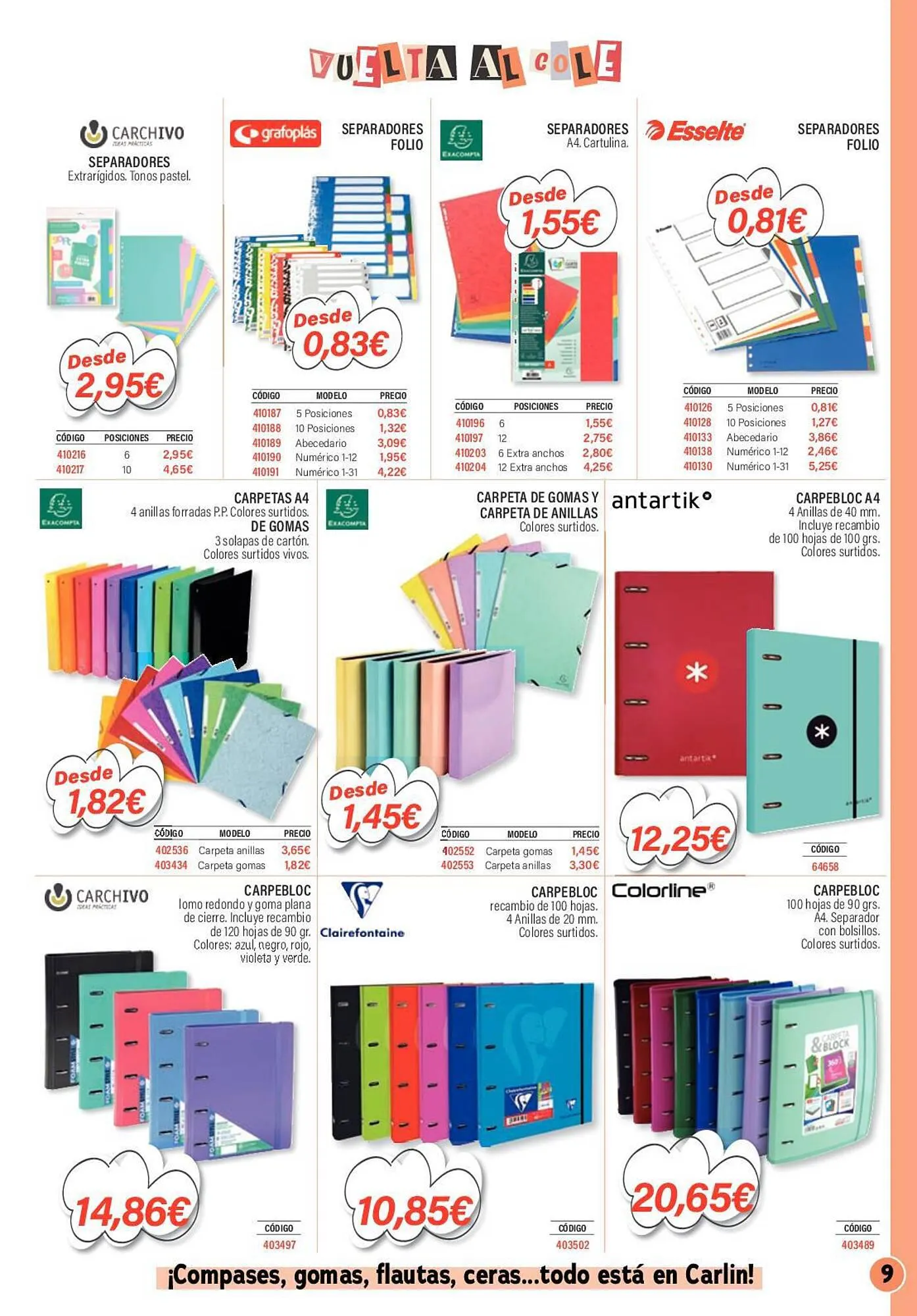 Catálogo de Carlin Folleto 30 de junio al 30 de septiembre 2023 - Página 9