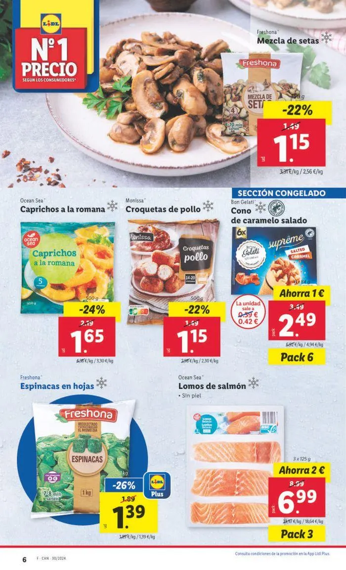 Catálogo de Precio nº1 22 de julio al 28 de julio 2024 - Página 6