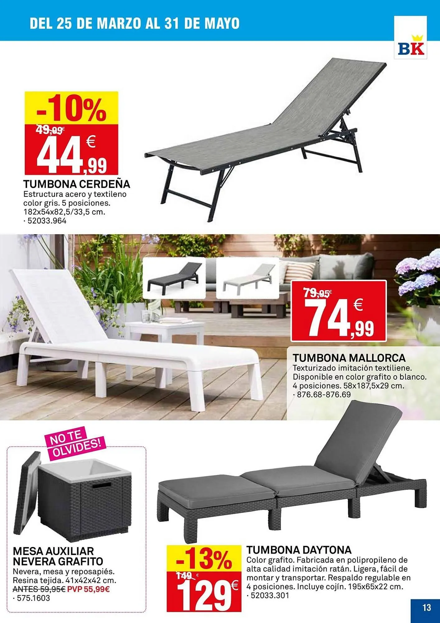 Catálogo de Catálogo Bricoking 25 de marzo al 31 de mayo 2026 - Página 13