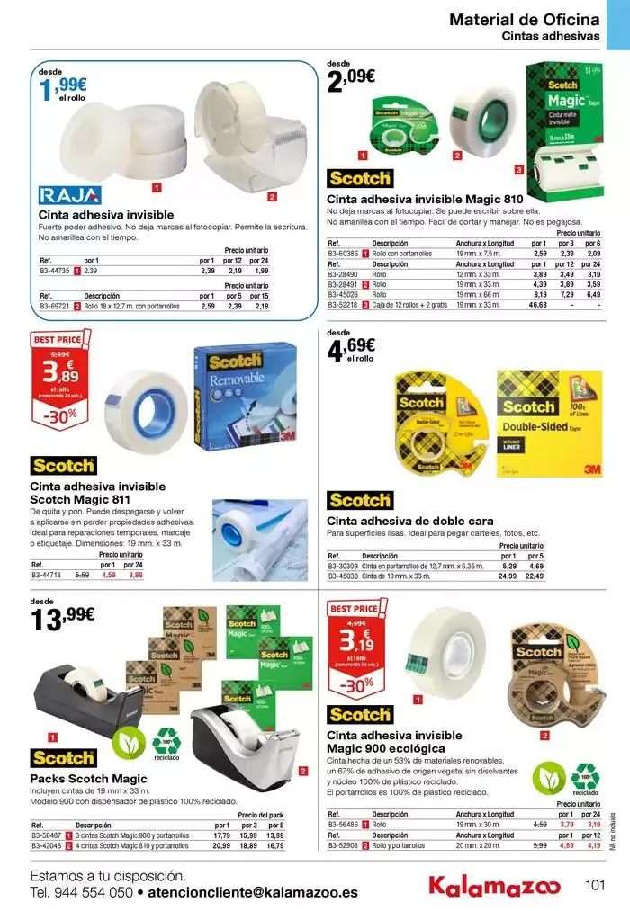 Catálogo de Staples Kalamazoo Catálogo General 9 de enero al 30 de septiembre 2025 - Página 101