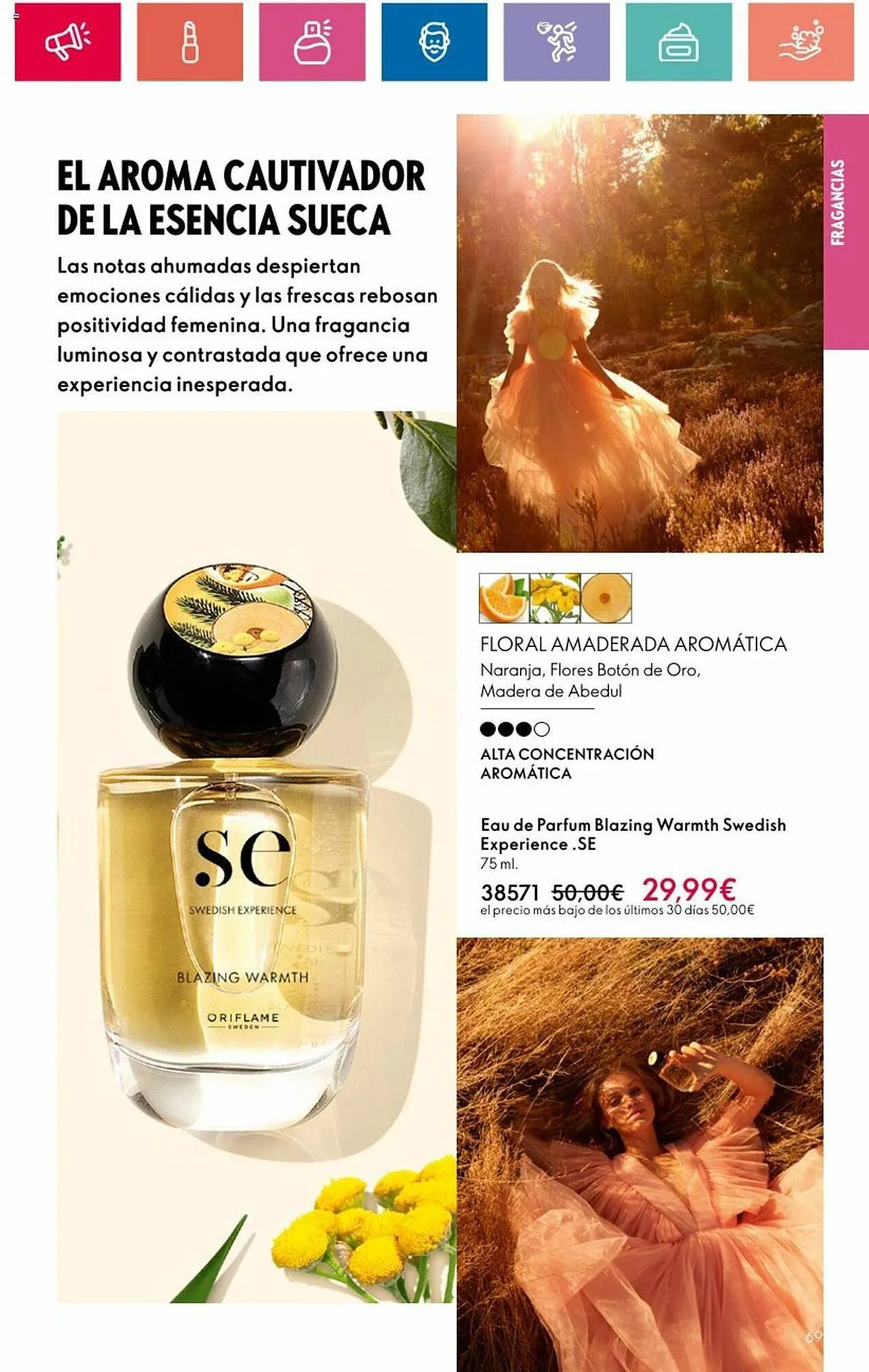 Catálogo de Folleto Oriflame 7 de mayo al 27 de mayo 2024 - Página 69