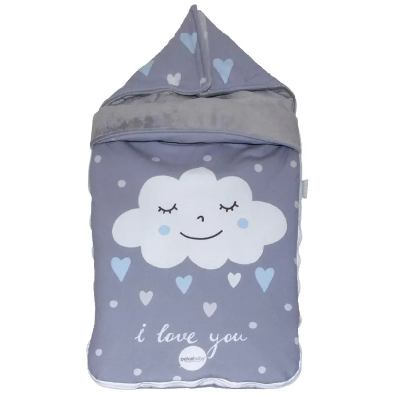 Saco Capazo Entretiempo Nuvola Azul