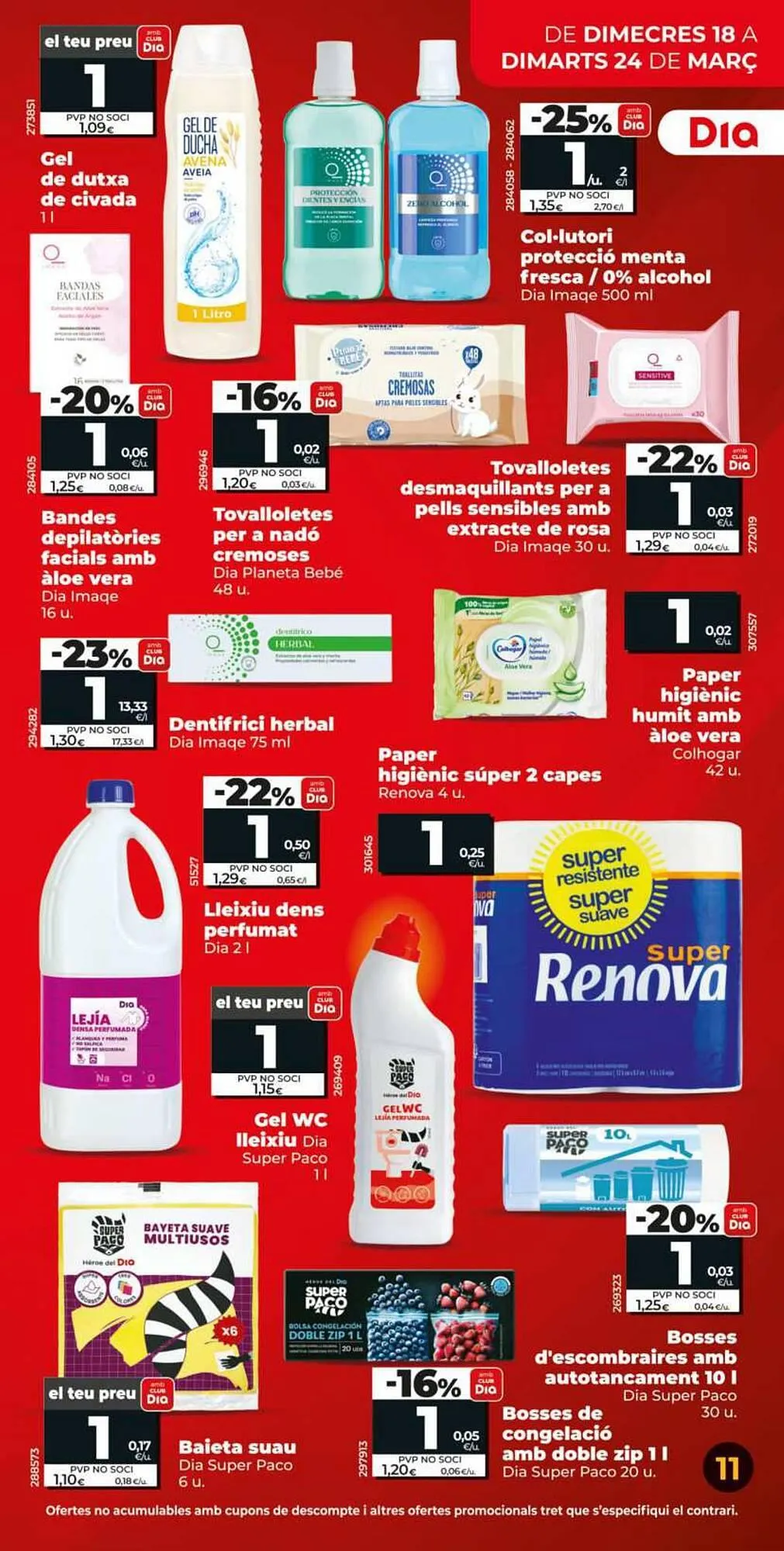 Catálogo de Folleto Dia 18 de marzo al 24 de marzo 2026 - Página 11