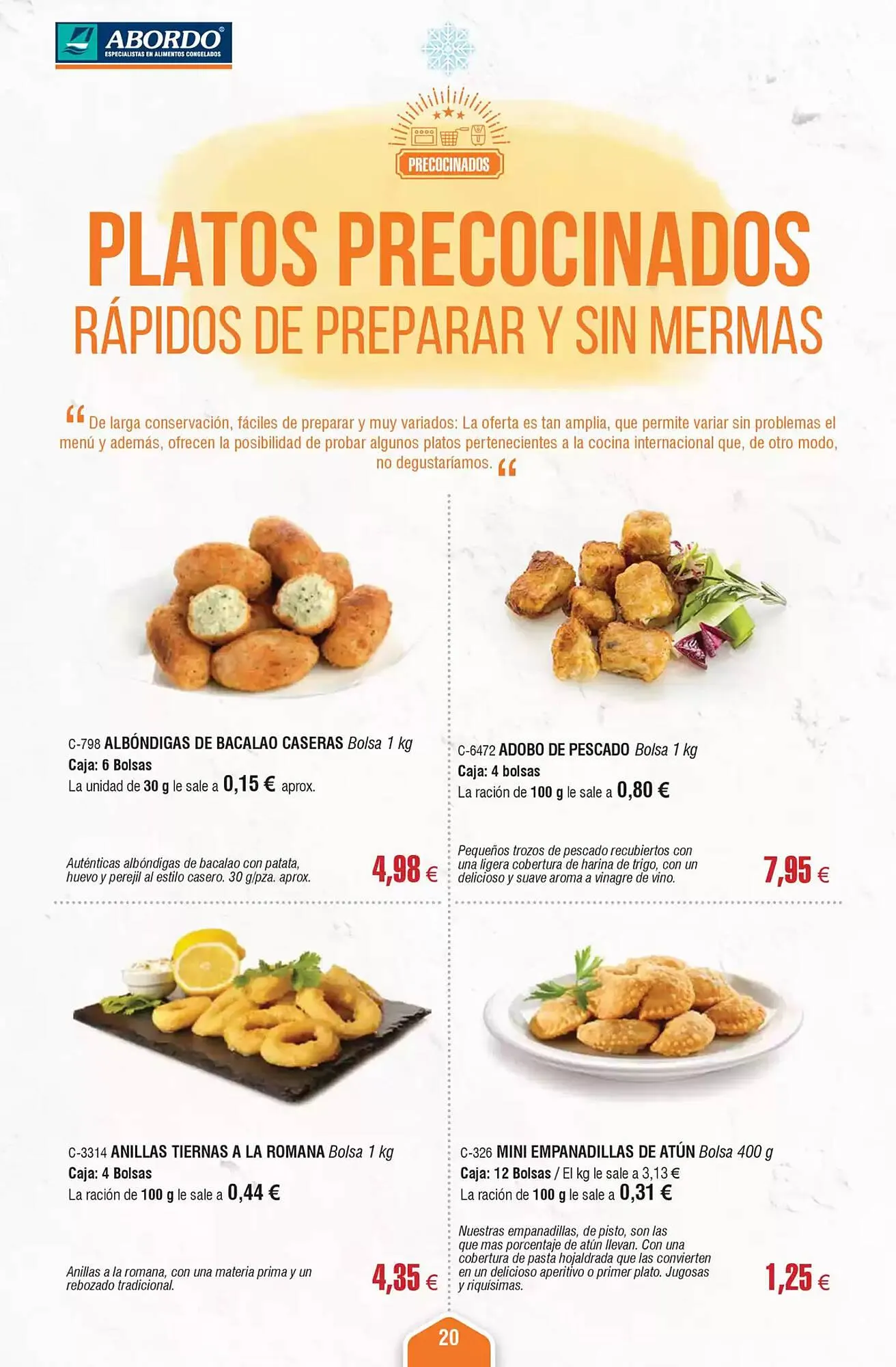 Catálogo de Folleto Abordo 2 de mayo al 31 de mayo 2025 - Página 20