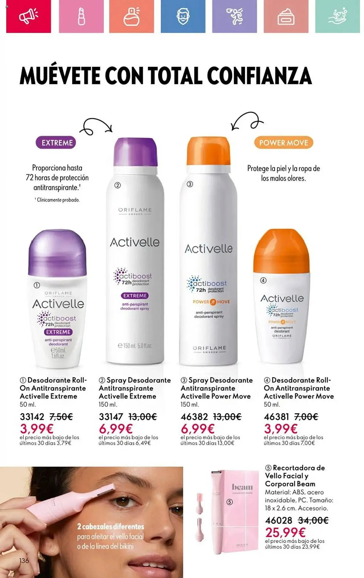 Catálogo de Folleto Oriflame 13 de julio al 2 de agosto 2025 - Página 136