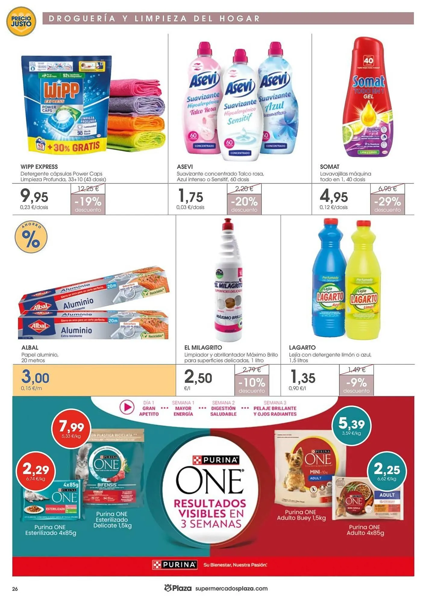 Catálogo de Folleto Supermercados Plaza 20 de octubre al 29 de octubre 2025 - Página 26