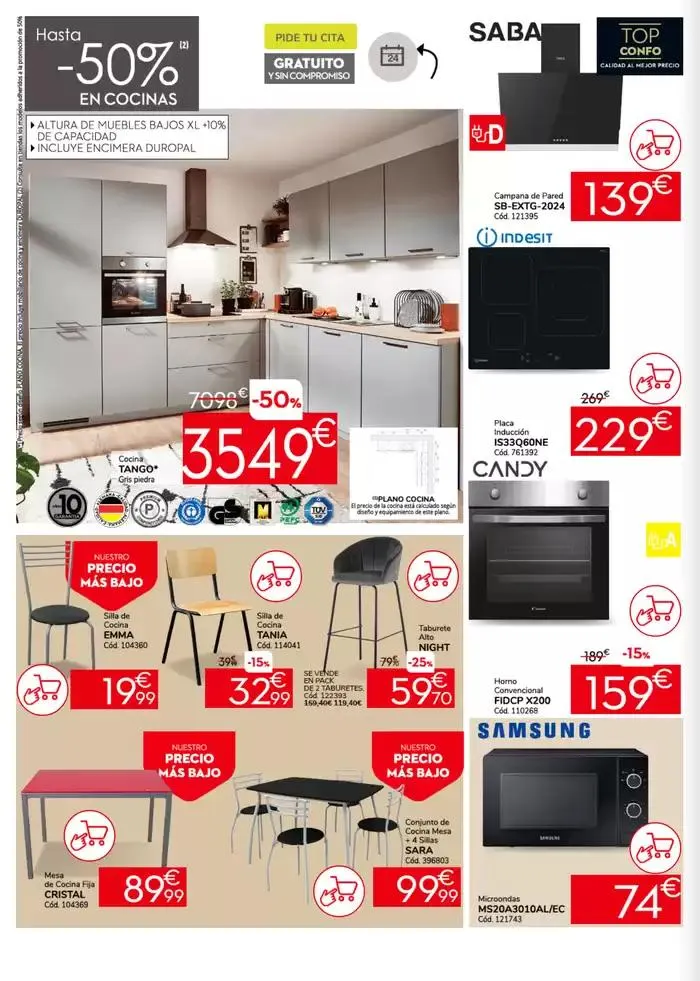 Catálogo de Hasta -50% dto. en sofás 28 de febrero al 26 de marzo 2025 - Página 14