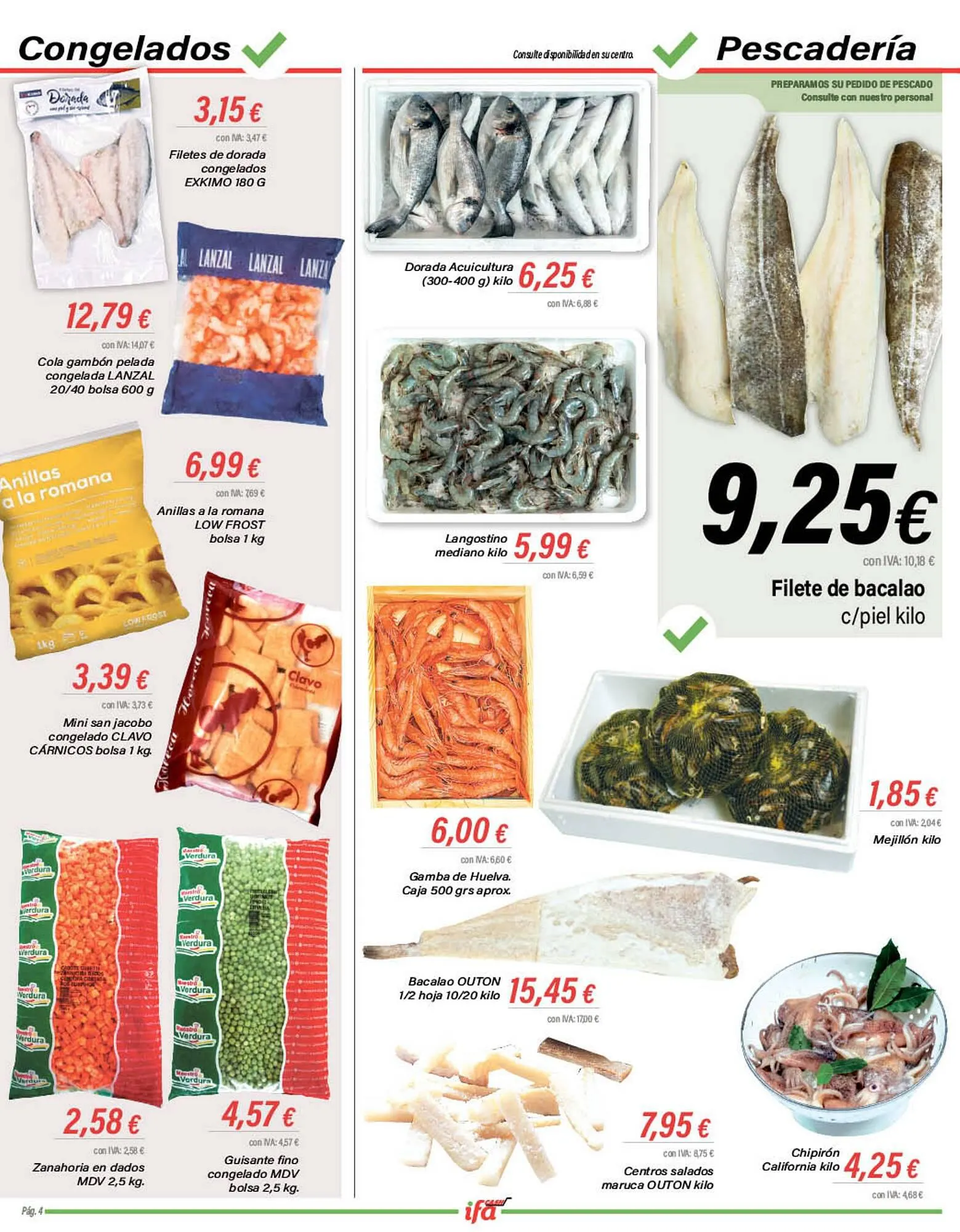 Catálogo de Folleto Cash Ifa 8 de noviembre al 21 de noviembre 2023 - Página 4