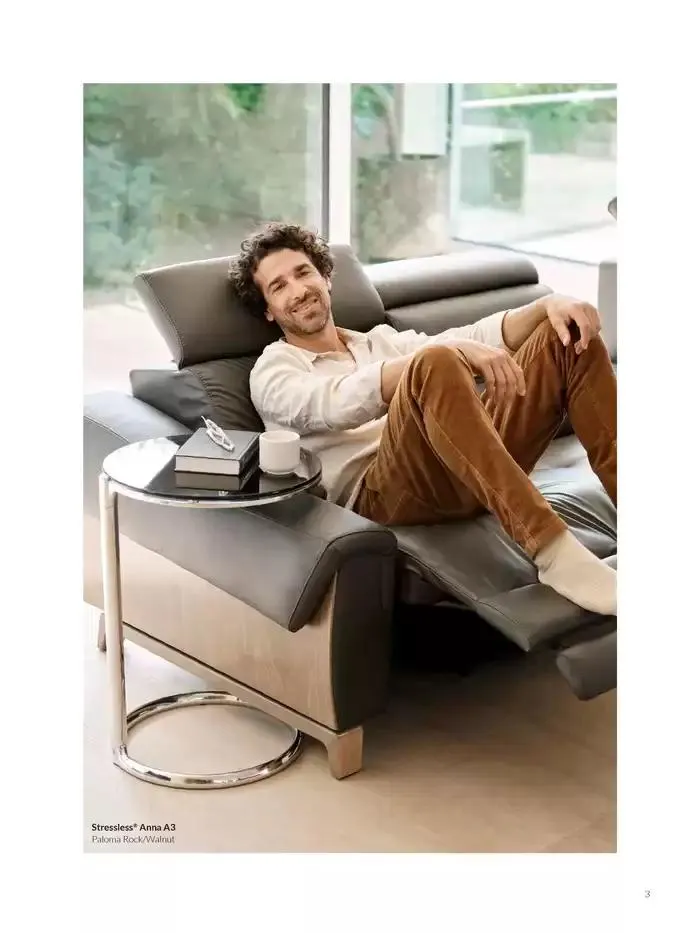 Catálogo de Catálogo Stressless 7 de marzo al 31 de agosto 2025 - Página 3