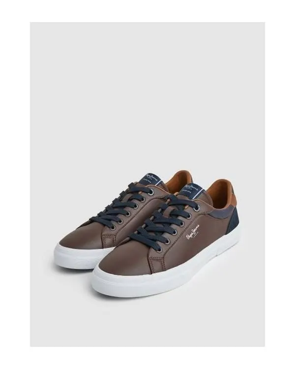 Zapatillas Bajas Hombre Marrón PMS30839 KENTON COURT