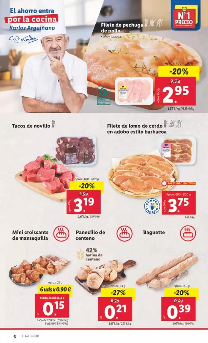 Catálogo de № 1 PRECIO 18 de noviembre al 24 de noviembre 2024 - Página 6