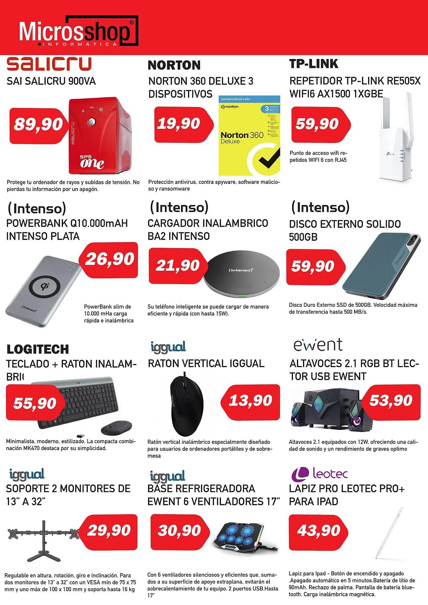 Catálogo de Folleto Microsshop 18 de julio al 31 de agosto 2024 - Página 4