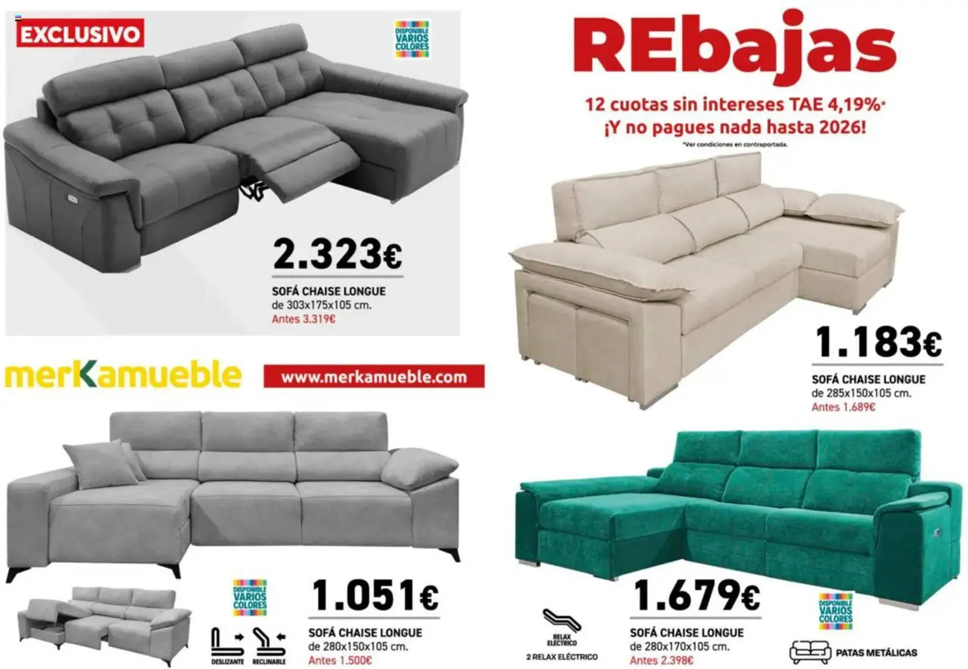 Catálogo de Folleto Merkamueble 7 de julio al 31 de agosto 2025 - Página 15