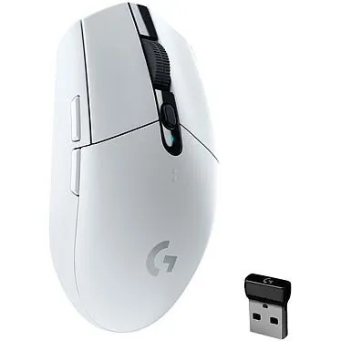 Ratón inalámbrico para juegos Logitech G305 Lightspeed (blanco)