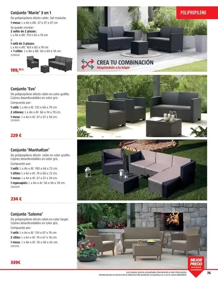 Catálogo de VERANO. Jardín, terraza, balcón.  26 de marzo al 20 de abril 2025 - Página 75