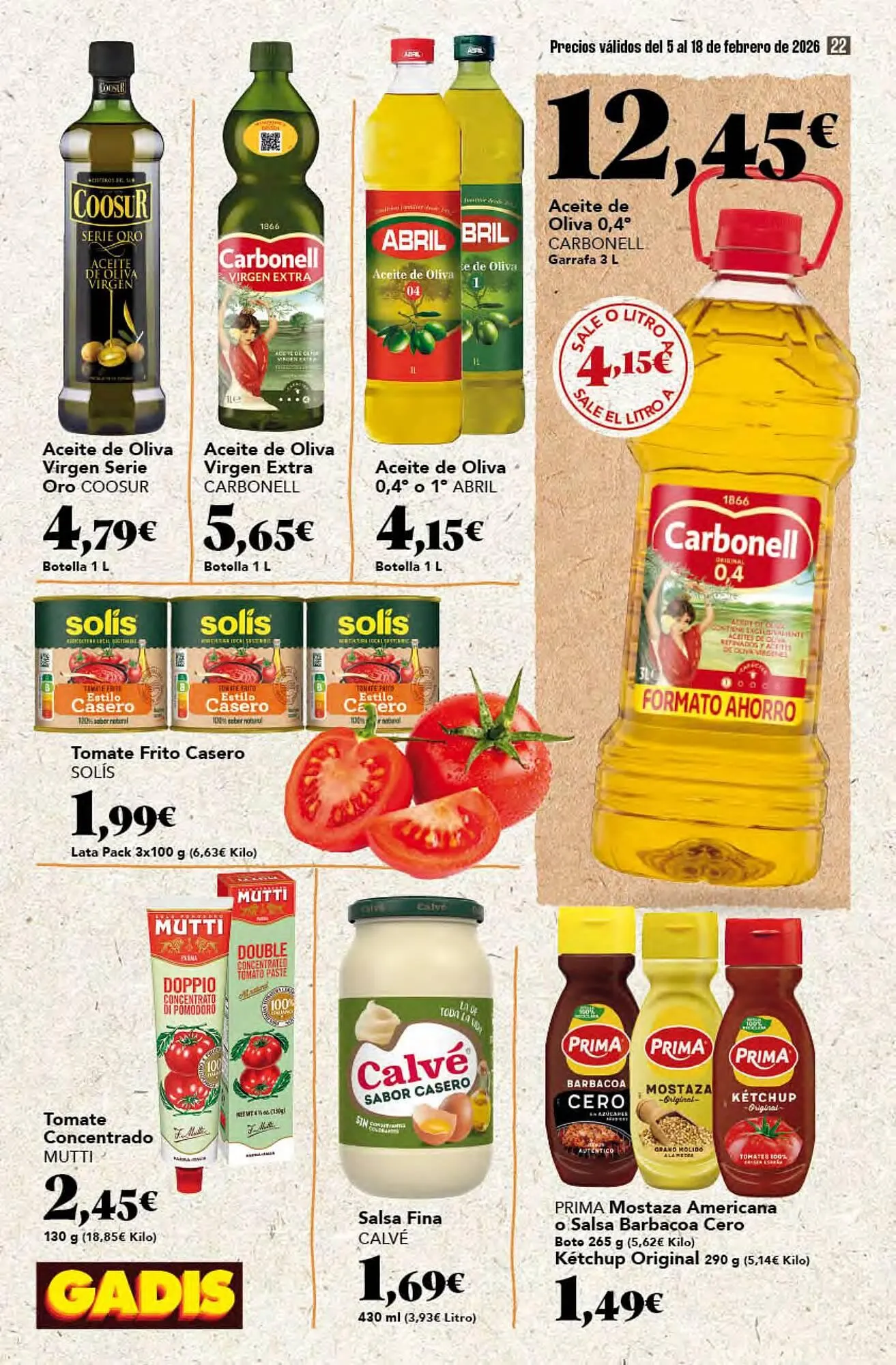 Catálogo de Folleto Gadis 5 de febrero al 18 de febrero 2026 - Página 22