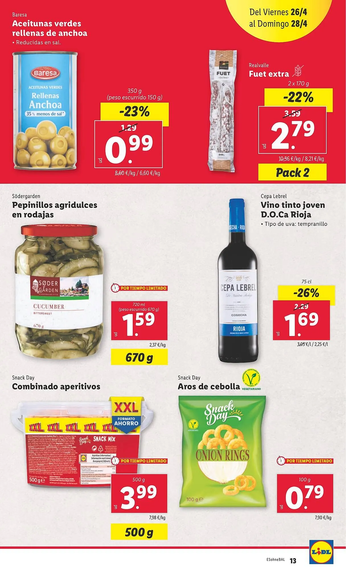Catálogo de Folleto Lidl 22 de abril al 28 de abril 2024 - Página 33