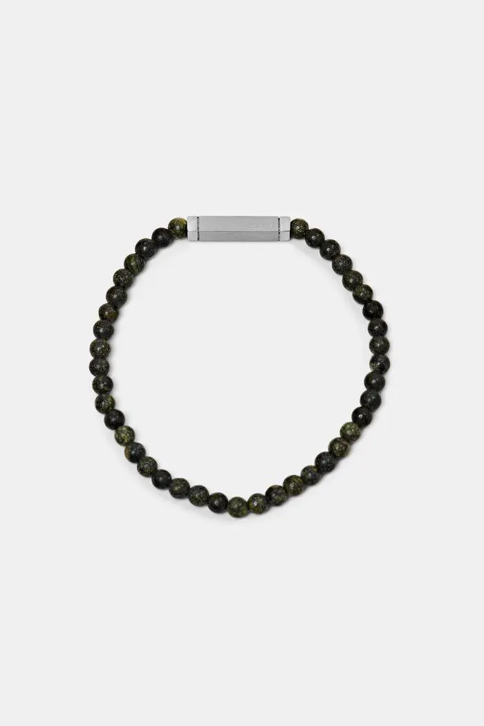 Pulsera elástica con abalorios