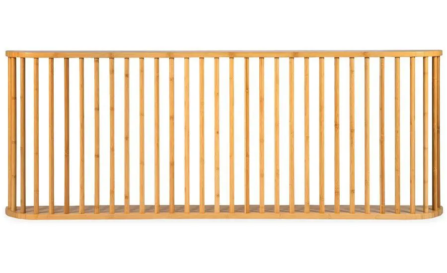 Cabecero futón bajo Gariong con barras L160cm Bambú