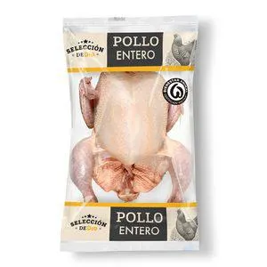 SELECCIÓN DE DIA pollo limpio entero unidad (peso aprox. 1.7 Kg)