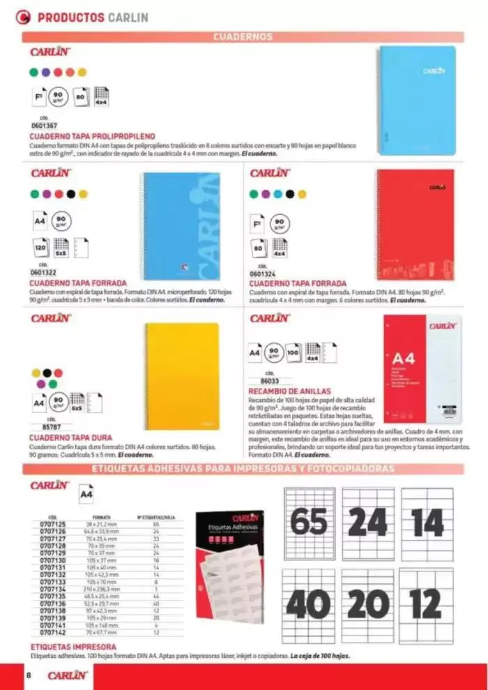 Catálogo de CATÁLOGO 2025 ESENCIAL OFICINA 22 de mayo al 31 de diciembre 2025 - Página 10