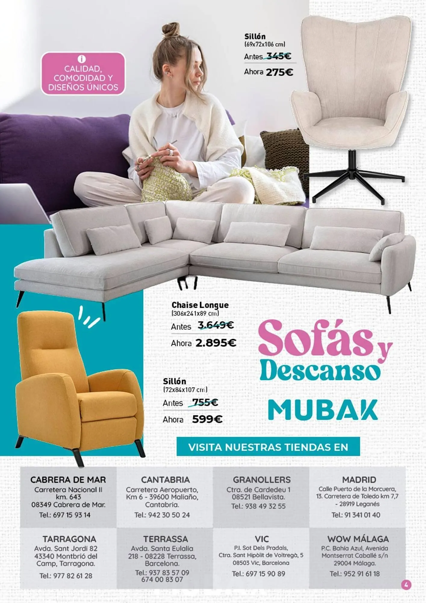 Catálogo de Folleto Mubak 15 de octubre al 31 de diciembre 2025 - Página 4