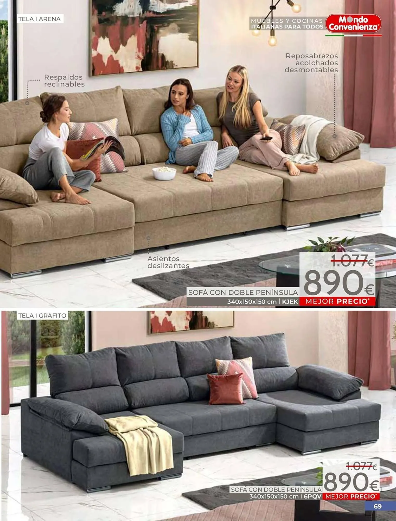 Catálogo de Catálogo Mondo Convenienza 2 de marzo al 31 de mayo 2026 - Página 71