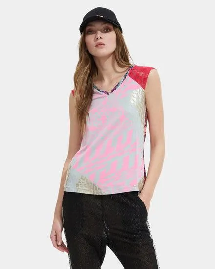 Custo Barcelona Detroit Foil - Camiseta