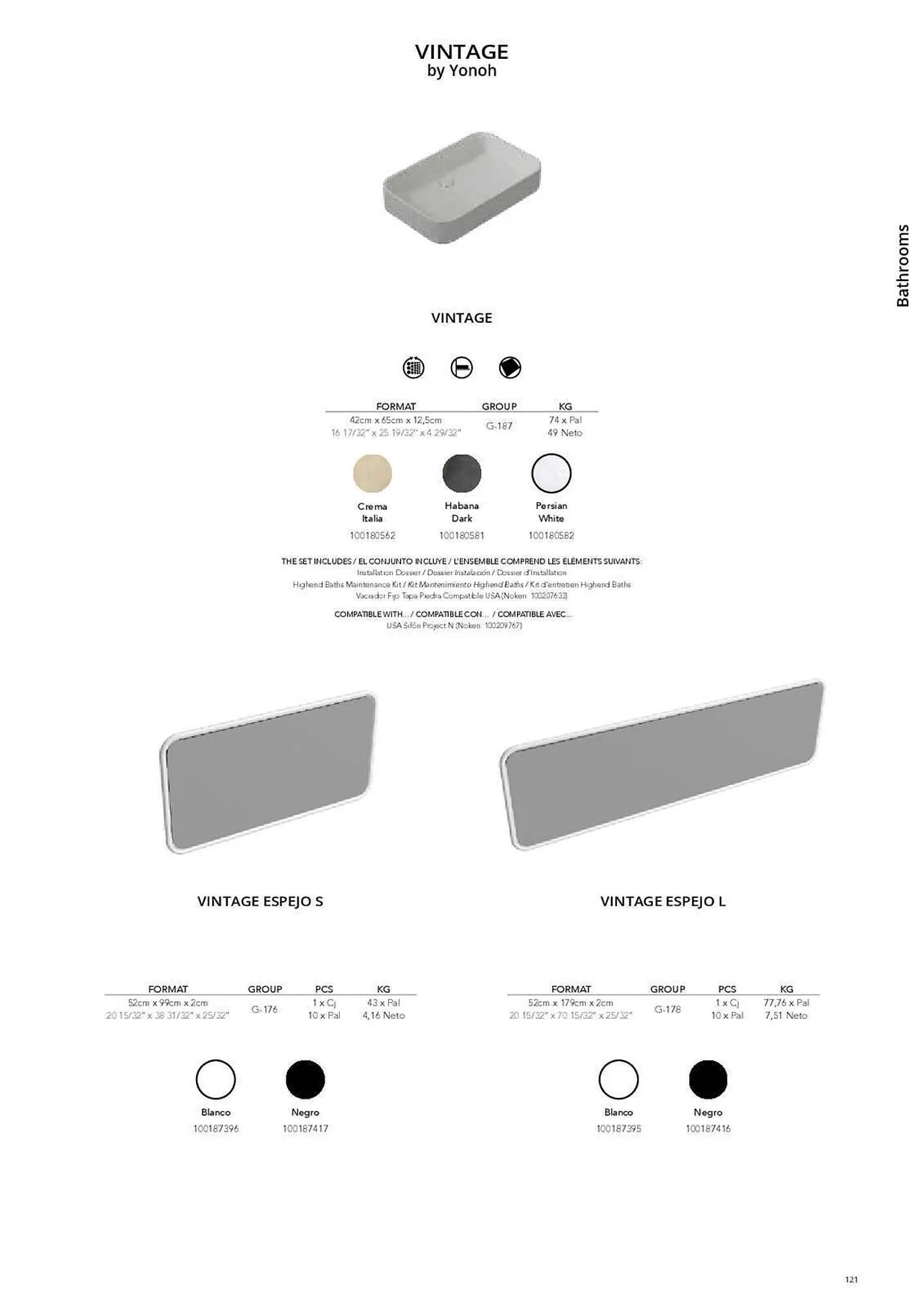Catálogo de Folleto Porcelanosa 31 de marzo al 8 de febrero 2024 - Página 128