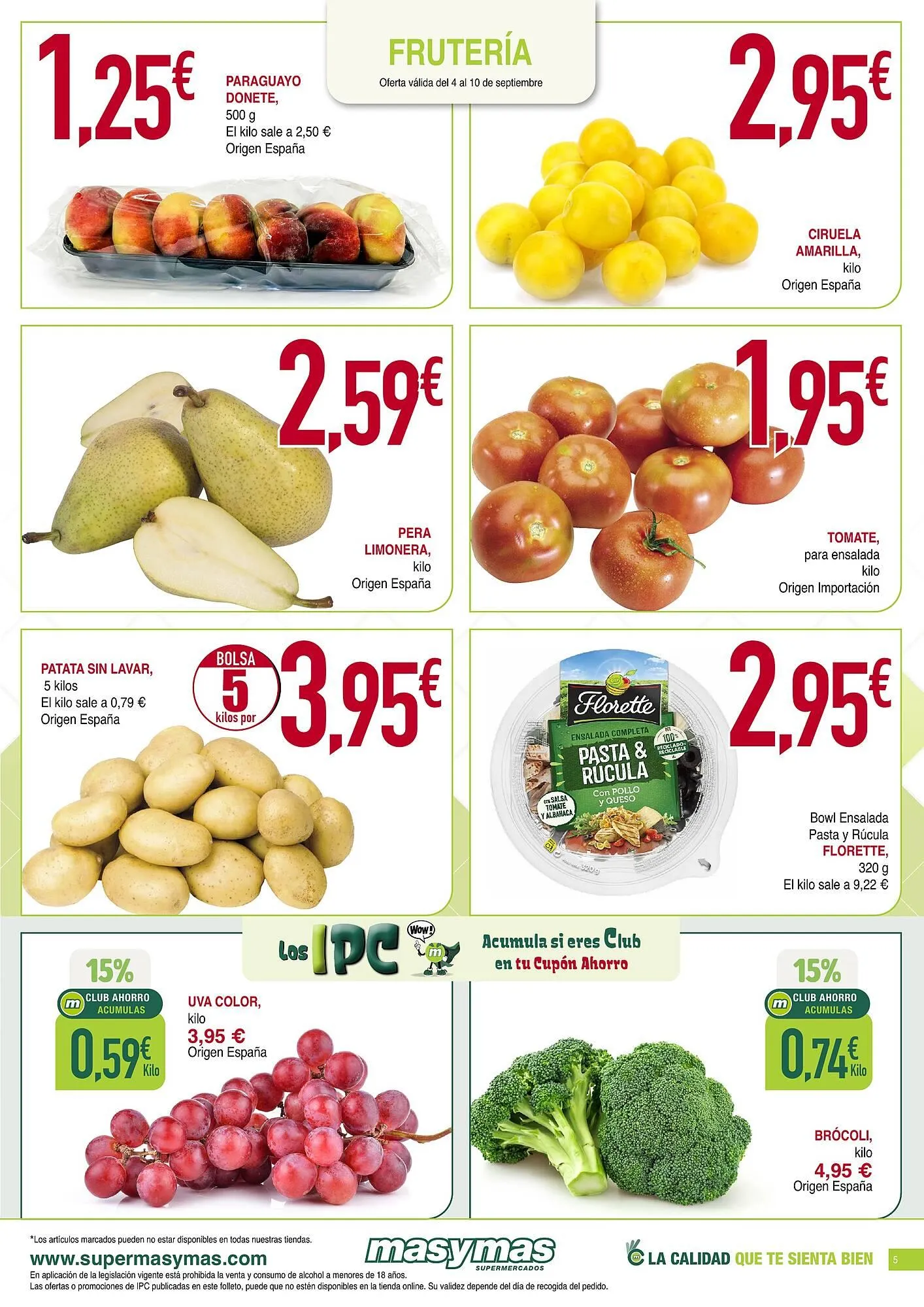 Catálogo de Folleto Masymas 4 de septiembre al 1 de octubre 2025 - Página 5