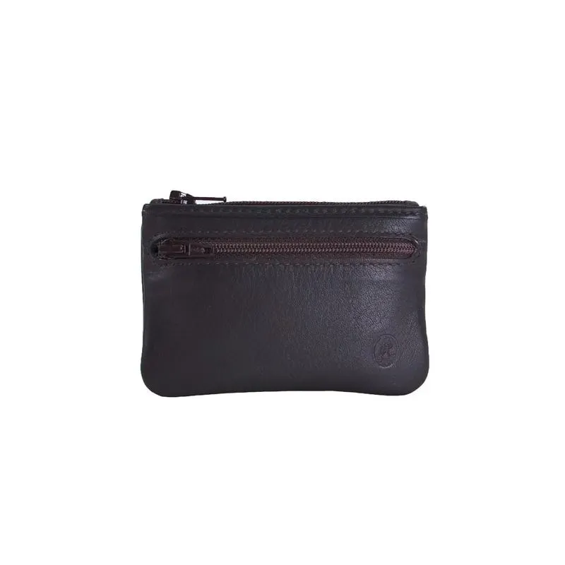 Monedero hombre en piel vacuno color marrón - Box