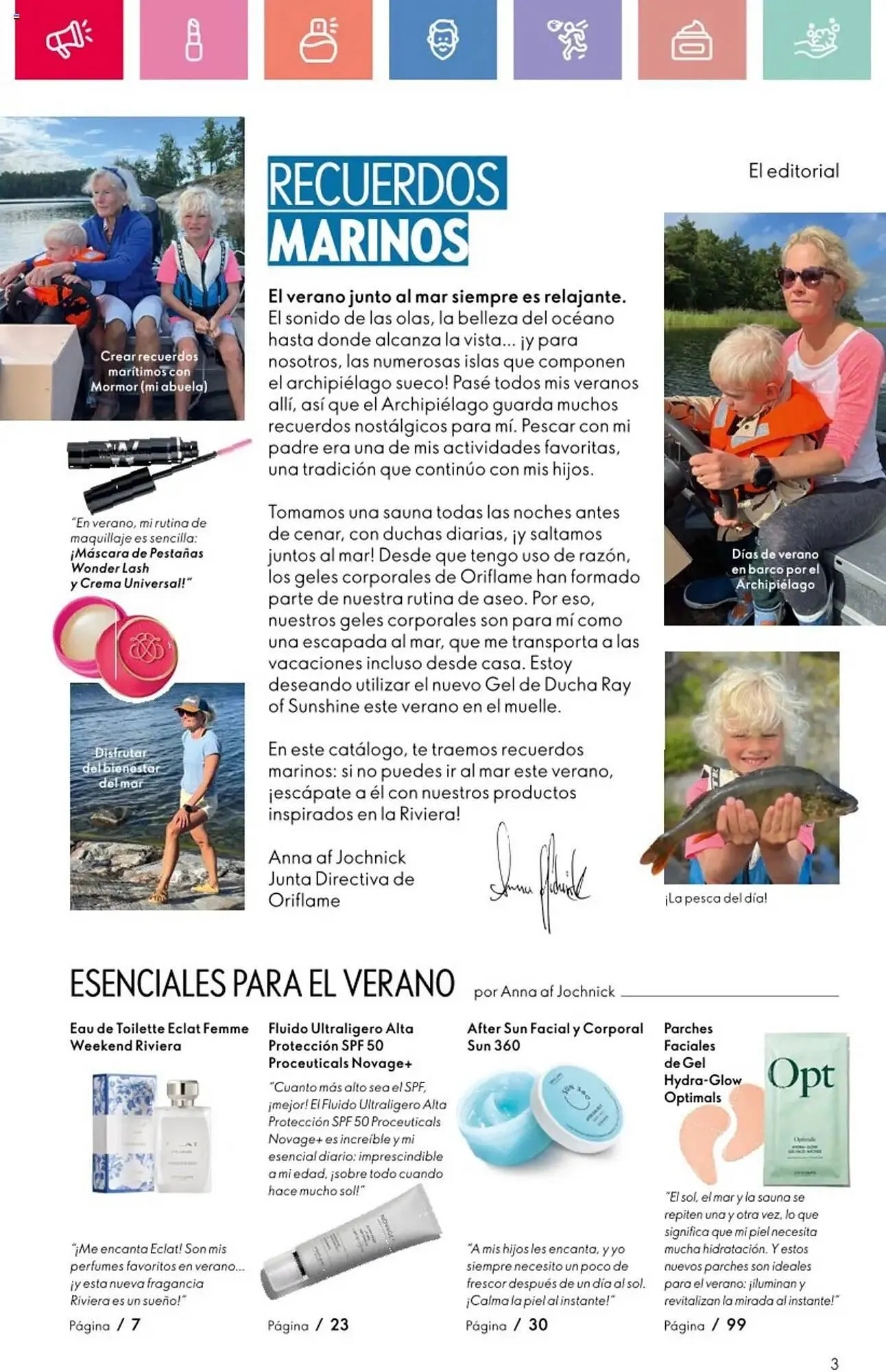 Catálogo de Folleto Oriflame 22 de junio al 12 de julio 2025 - Página 3