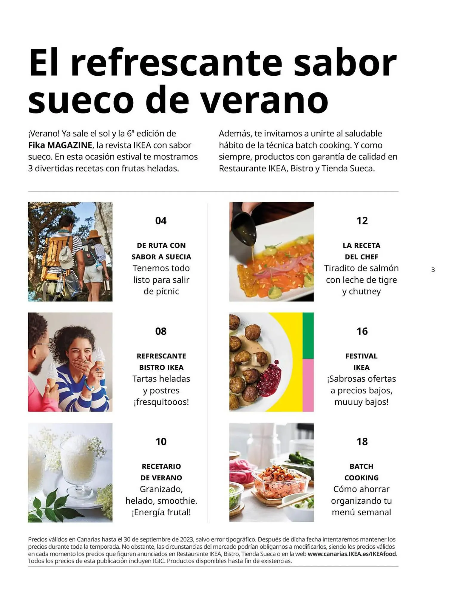 Catálogo de Folleto IKEA 1 de julio al 30 de septiembre 2023 - Página 3