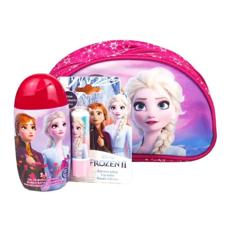 FROZEN SET BOLSO GEL-CHAMPU 120ML+ BALS.LAB*