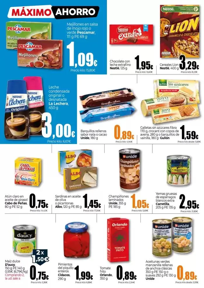 Catálogo de Máximo Ahorro UNIDE Supermercados Canarias 27 de marzo al 9 de abril 2025 - Página 4