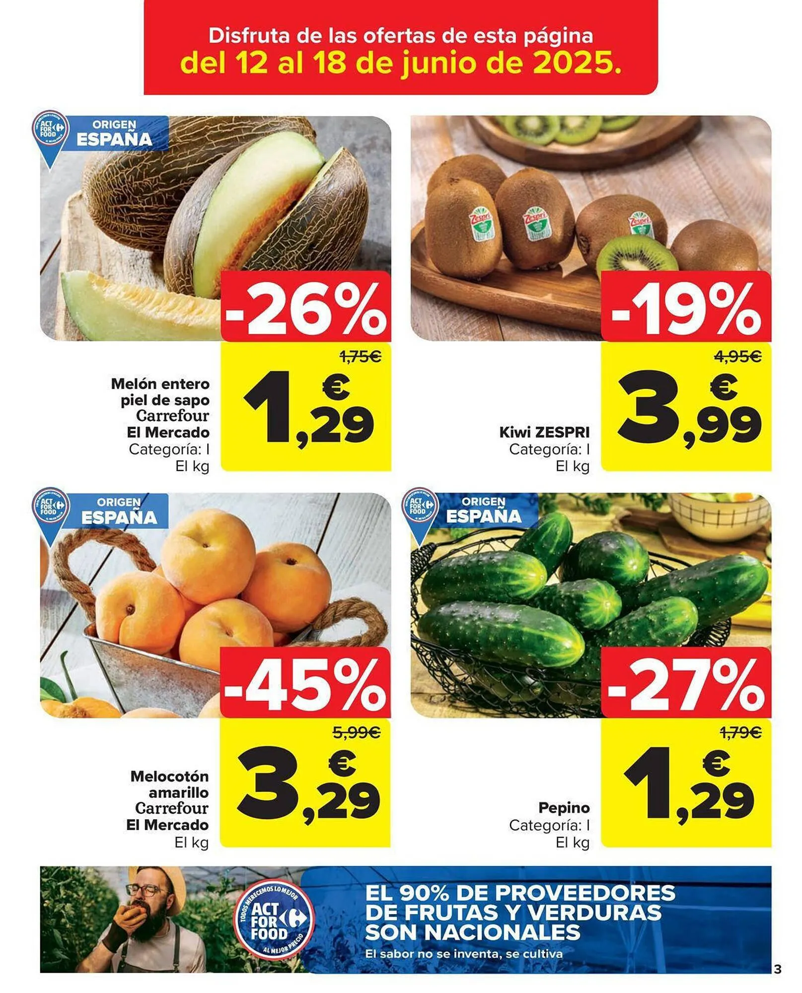 Catálogo de Folleto Carrefour Market 12 de junio al 26 de junio 2025 - Página 3