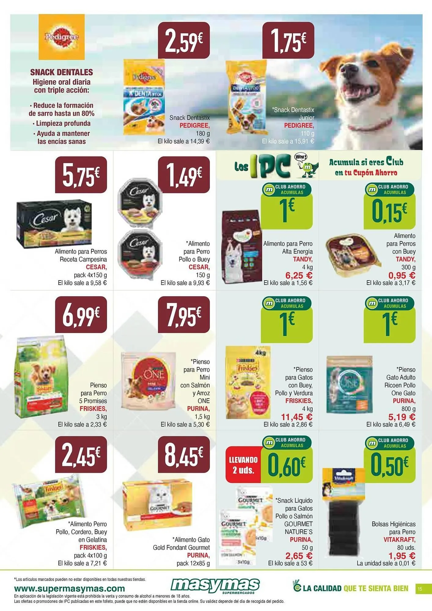 Catálogo de Folleto Masymas 31 de julio al 3 de septiembre 2025 - Página 15