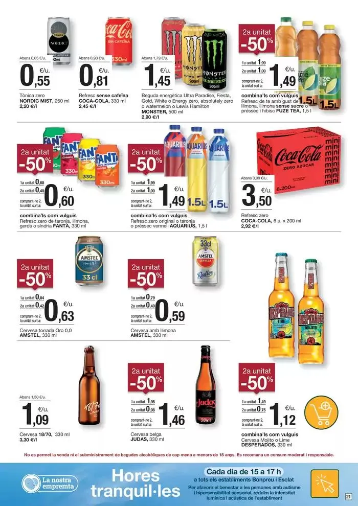 Catálogo de Ofertes vàlides del 15 al 28 d’abril 16 de abril al 28 de abril 2025 - Página 21