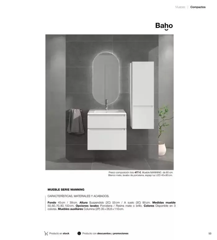 Catálogo de Catálogo de baños 24/25 2 de enero al 31 de agosto 2025 - Página 147