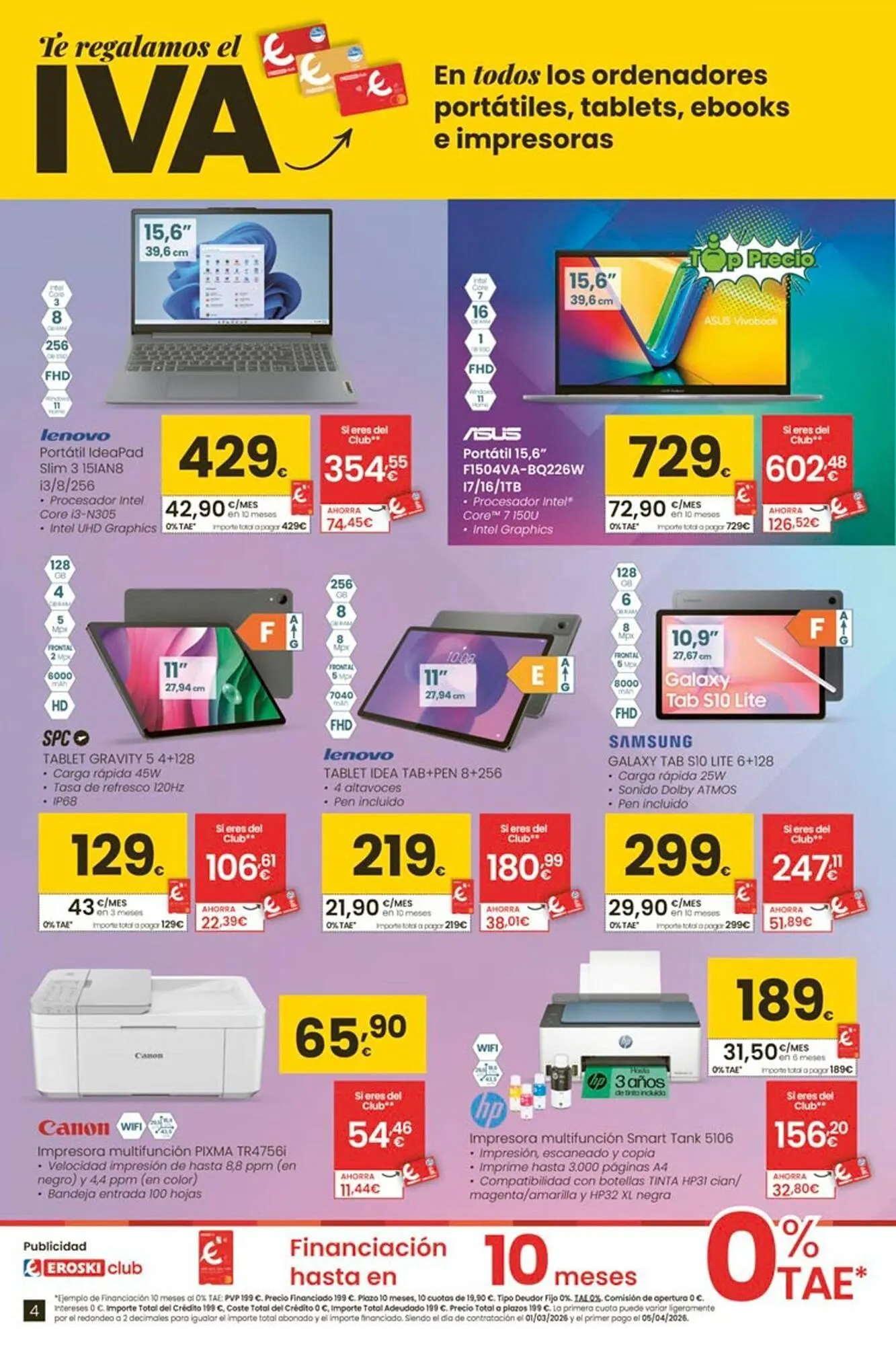 Catálogo de Folleto Eroski 26 de febrero al 11 de marzo 2026 - Página 4